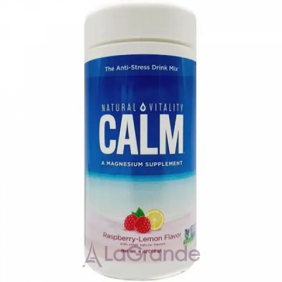 Natural Vitality Calm Powder Raspberry Lemon  ,  -