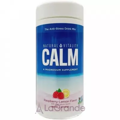 Natural Vitality Calm Powder Raspberry Lemon  ,  -