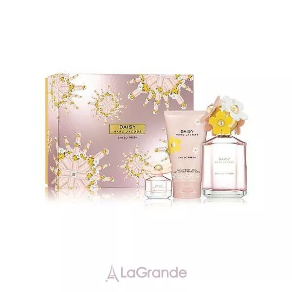 Marc Jacobs Daisy Eau So Fresh ����� (��������� ���� 125 �� + ������ ��� ���� 150 �� + ��������� ���� 4 ��)