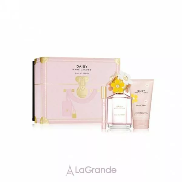 Marc Jacobs Daisy Eau So Fresh ����� (��������� ���� 125 �� + ������ ��� ���� 150 �� + ��������� ���� 4 ��)