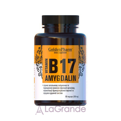 Golden Pharm Vitamin B17 Amygdalin ĳ  