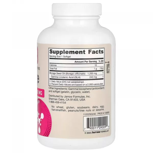 Jarrow Formulas Borage 1200 mg ĳ������ ������� 