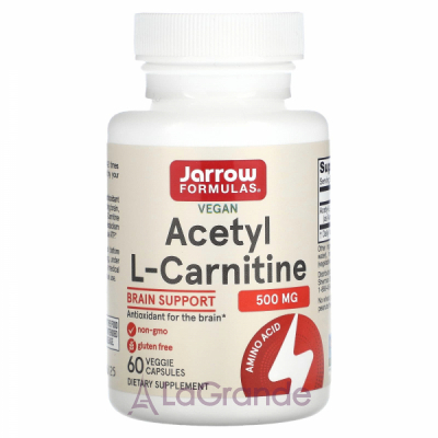 Jarrow Formulas Acetyl L-Carnitine 500 mg ĳ     