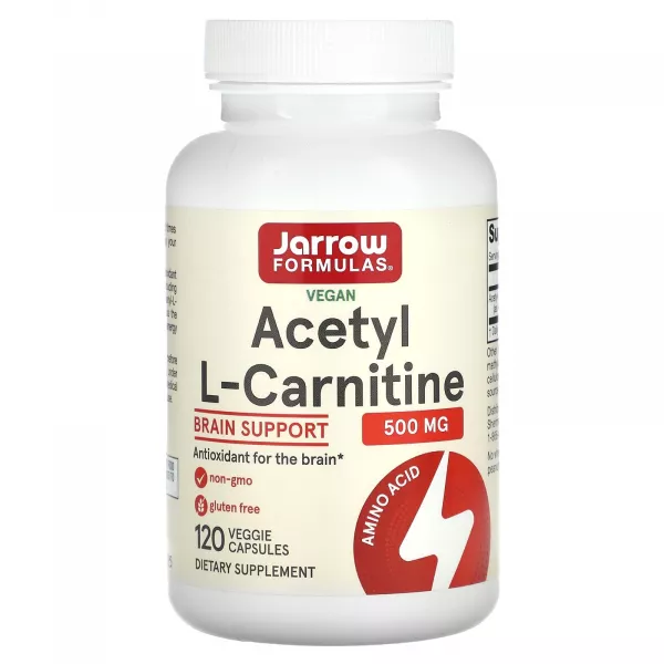 Jarrow Formulas Acetyl L-Carnitine 500 mg ĳ������ ������� ��� �������� ����� 