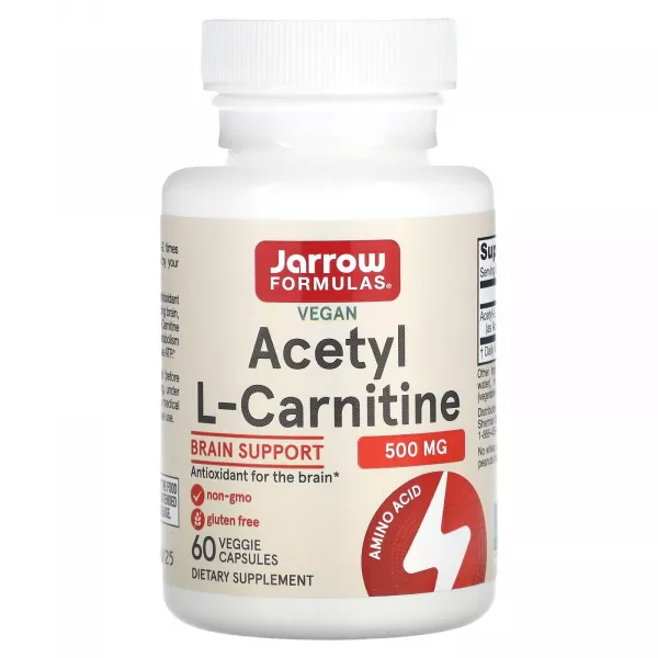 Jarrow Formulas Acetyl L-Carnitine 500 mg ĳ������ ������� ��� �������� ����� 
