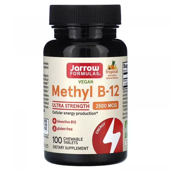 Jarrow Formulas Methyl B-12 2500 m�g ĳ������ ������� 