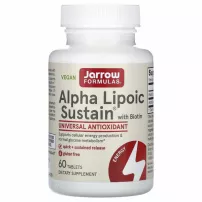 Jarrow Formulas Alpha Lipoic Sustain with Biotin ����������� ������� "�����-�������� ������� + ������", 300 ��