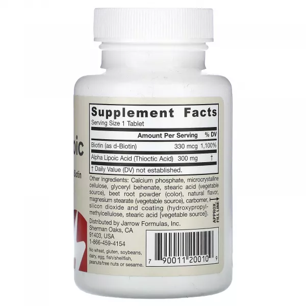 Jarrow Formulas Alpha Lipoic Sustain with Biotin ĳ������ ������� 