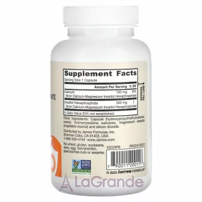 Jarrow Formulas Inositol Hexaphosphate IP6 ĳ  