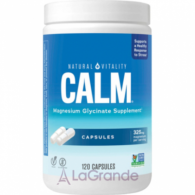 Natural Vitality Calm Magnesium 325mg Glycinate ĳ  