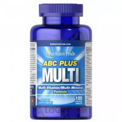Puritan's Pride ABC Plus Multivitamin and Multi-Mineral Formula    