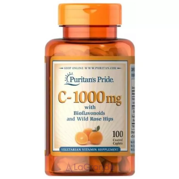 Puritan's Pride Vitamin C 1000mg With Bioflavonoids ������� ������� 