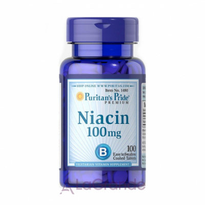 Puritan's Pride Niacin 100 mg   