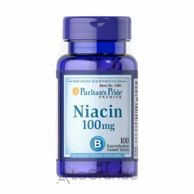 Puritan's Pride Niacin 100 mg   