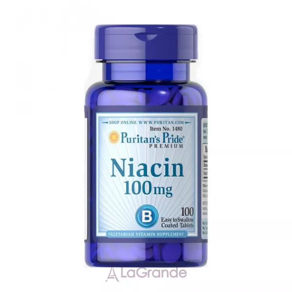 Puritan's Pride Niacin 100 mg ������� ������� 