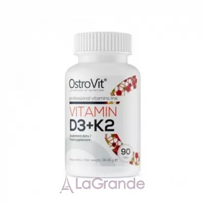 OstroVit Vitamin D3 + K2 ������� ������� ������� D3 + K2 � ���������