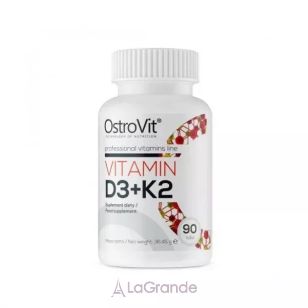 OstroVit Vitamin D3 + K2 ������� ������� ������� D3 + K2 � ���������
