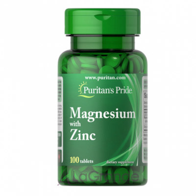 Puritan's Pride Magnesium Zinc ĳ  