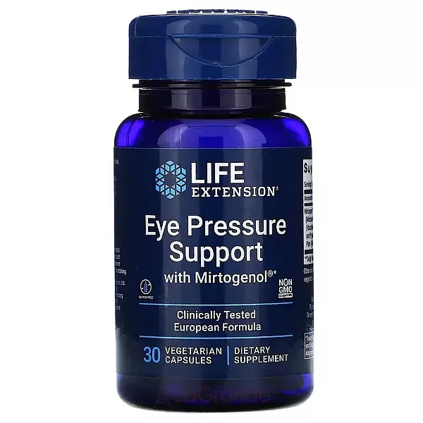 Life Extension Eye Pressure Support with Mirtogenol ĳ������ ������� ��� �������� ������ �����