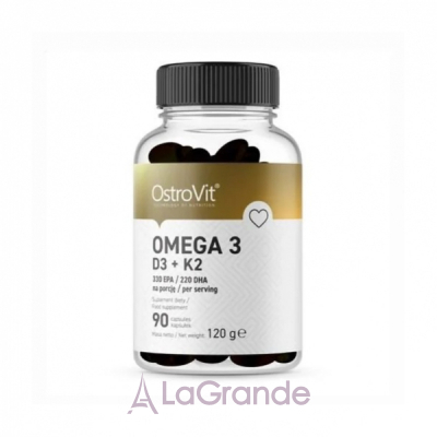 OstroVit Omega 3 D3 + K2 ĳ   3   D3  K2  