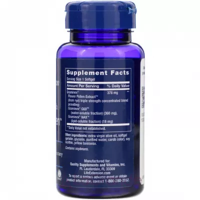 Life Extension Triple Strength ProstaPollen    '  