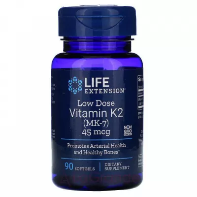 Life Extension Low Dose Vitamin K2 (MK-7) 45 mcg   