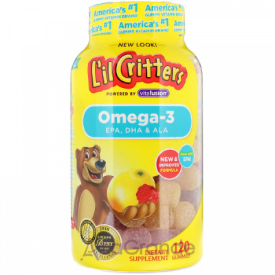 L'il Critters Omega-3 EPA, DHA & ALA     