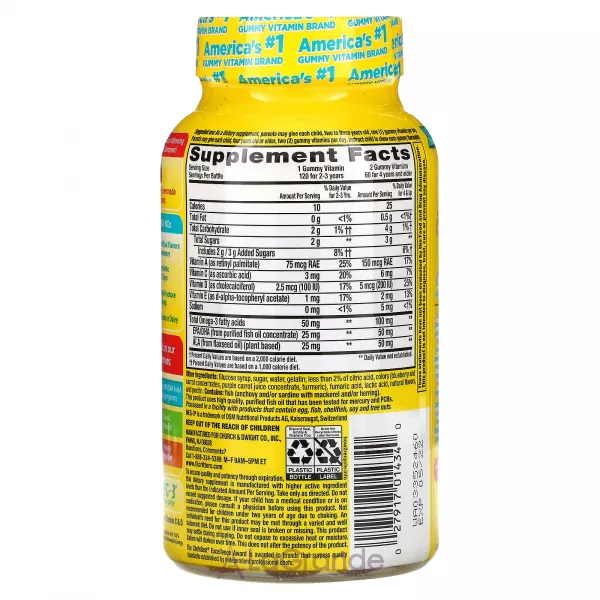 L'il Critters Omega-3 EPA, DHA & ALA ����������� ������� ��� ����� 