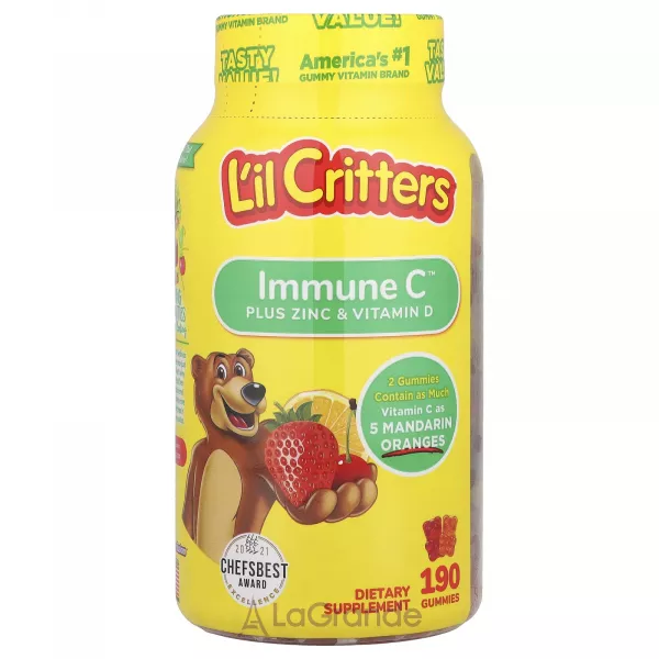 L'il Critters Immune C Plus Zinc & Vitamin D ����������� ������� ��� ����� 