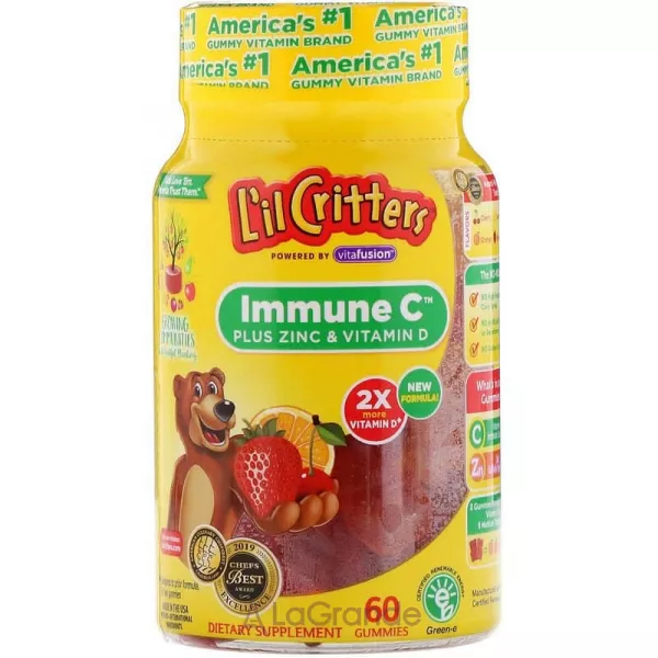 L'il Critters Immune C Plus Zinc & Vitamin D ����������� ������� ��� ����� 