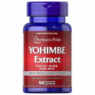Puritan's Pride Yohimbe Bark 2000mg     