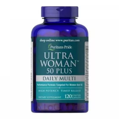 Puritan's Pride Ultra Woman 50 Plus Multi-Vitamin ³-     50+