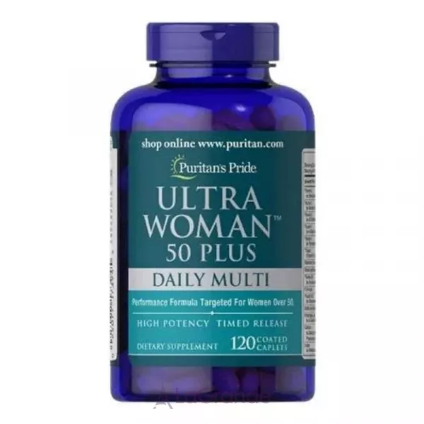 Puritan's Pride Ultra Woman 50 Plus Multi-Vitamin ���������-����������� �������� ��� ������ ������ 50+