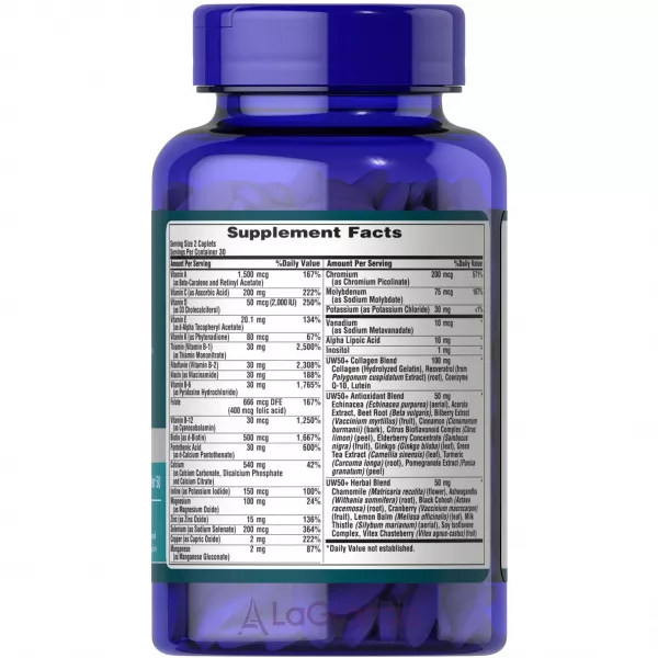 Puritan's Pride Ultra Woman 50 Plus Multi-Vitamin ���������-����������� �������� ��� ������ ������ 50+