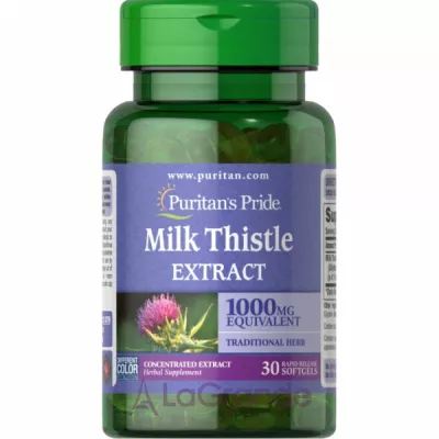 Puritan's Pride Milk Thistle Extract 1000mg   