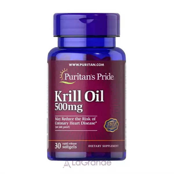 Puritan's Pride Krill Oil 500mg ����������� ������� 