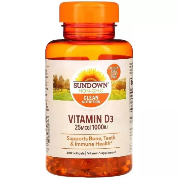 Sundown Naturals Vitamin D3 25mcg/1000 �� ����������� ������� 