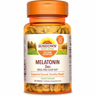 Sundown Naturals Melatonin 3mg ĳ  
