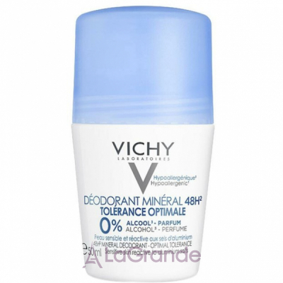 Vichy Deodorant Mineral 48h Tolerance Optimale Roll-On  
