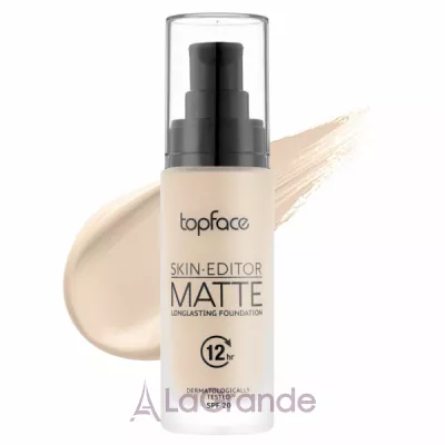 TopFace Skin Editor Matte Longlasting Foundation        SPF 20