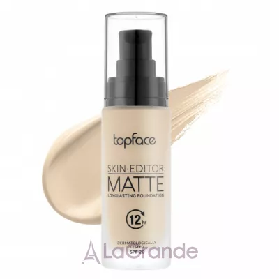 TopFace Skin Editor Matte Longlasting Foundation        SPF 20