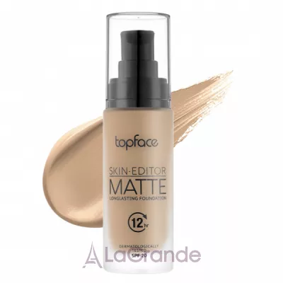 TopFace Skin Editor Matte Longlasting Foundation        SPF 20