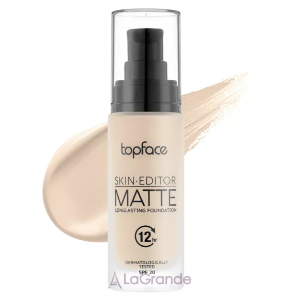 TopFace Skin Editor Matte Longlasting Foundation �������� ������ ��� ������� � ������� ��������� SPF 20