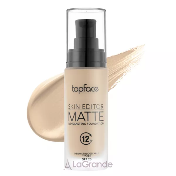 TopFace Skin Editor Matte Longlasting Foundation �������� ������ ��� ������� � ������� ��������� SPF 20