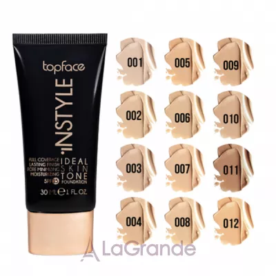 Topface Instyle Ideal Skin Tone Foundation   SPF15