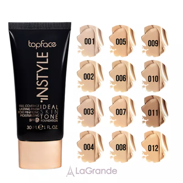 Topface Instyle Ideal Skin Tone Foundation ��������� ���� SPF15