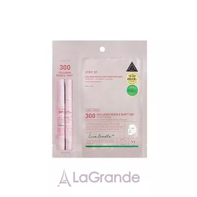 VT Cosmetics Collagen Reedle Shot 100 2 Step Mask      