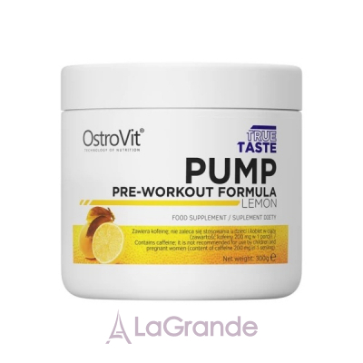 OstroVit Pump Pre-Workout Lemon   