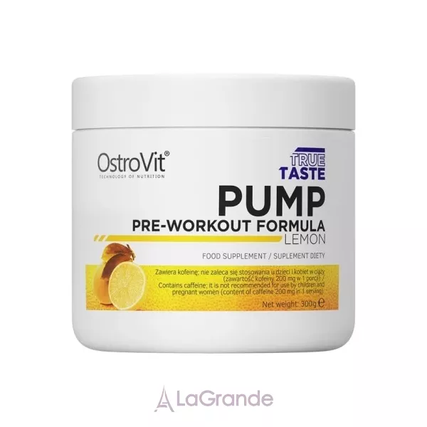 OstroVit Pump Pre-Workout Lemon ����������������� �������� 