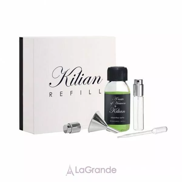 By Kilian A Taste of Heaven Absinthe Verte ���� (refill/50ml + funnel + dropper + vial/7.5ml + spray)